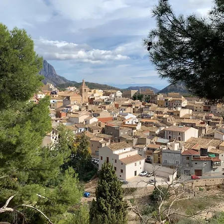 فندق مبيت وإفطار Puertas Del Indiano Relleu